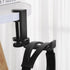 all aluminum foldable headphone holder for desk, headphone hook for desk,backpack hook for desk,space save universal headphone stand for gaming PC...