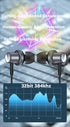 USB Type C Earphones Wired Earbuds Magnetic Bass Noise Canceling in-Ear Headsets with Microphone for iPhone 15 Pro Max iPad Pro Galaxy S23 Ultra S...