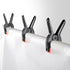 Spring Clamps 12 Packs, Spring Clips 3.5 inch Spring Clamp for Crafts and Professional Backdrop Clips, Plastic Clamps Clips for Backdrop Stand, He...
