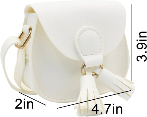 ANKOMINA Little Girls Purse Cute Leather Crossbody Bag Mini Shoulder Bag for Kids,Toddler...