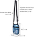 Crossbody Bag for Women and Men, Belt Bag with Adjustable Strap Cell Phone Case with Back Zipper Pocket...