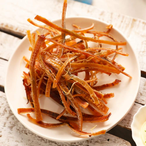 Korea Seasoned Dried Squid Snack Squid Over Flower 15g X 10 Pack ??????...