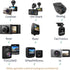 Dash Cam Mirror Mount, with 16 Different Joints, Compatible with APEMAN, UGSHDI, Old Shark, Vantrue, Rexing V1P, YI 2.7", Z-Edge, Peztio, Falcon F...
