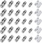 30pcs Replacement Blind Pull Cord Connector Stainless Steel Ball Chain Connector Clasps Fits for 3.2/4.0/4.5/5/6.0mm Beaded Ball Chain...