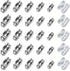 30pcs Replacement Blind Pull Cord Connector Stainless Steel Ball Chain Connector Clasps Fits for 3.2/4.0/4.5/5/6.0mm Beaded Ball Chain...