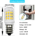 E12 LED Fridge Water Dispenser Light Bulb 2W(15W Replacement) 120V T5 Tubular Appliance Bulb for Chandeliers Home Lighting Refrigerator/Dryer Drum...