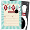 Koko Paper Co Bowling Themed Invitations. Set of 25 Fill In Style Cards for Kids Birthday Parties, Bowling Parties, or Any Occasions....