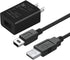 Universal Texas Instruments TI-84 Plus CE Graphing Calculator Power Cord,5Ft Data Cable for TI 84 Plus C Silver Edition Calculator,TI 89 Titanium,...