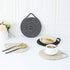Cotton Thread Pot Trivet, Braided Cup Coaster for Kitchen, Multi-use for Hot Pan, Dish and Bowl, with Stylish Hanging Loop Set of 3 Diameter 7 Inc...