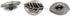 Bezelry 12 Pieces Leaf Metal Shank Buttons 18mm X 13mm (Antique Silver)...