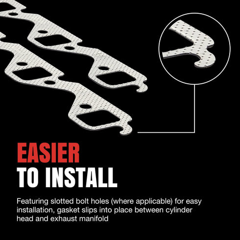 FEL-PRO MS 97122 Exhaust Manifold Gasket Set...