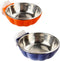 Fhiny Crate Dog Bowl, Removable Stainless Steel Pet Cage Bowl Hanging Food & Water Feeder Coop Cup for Cat, Puppy, Ferret, Birds, Guinea Pigs 2 Pa...