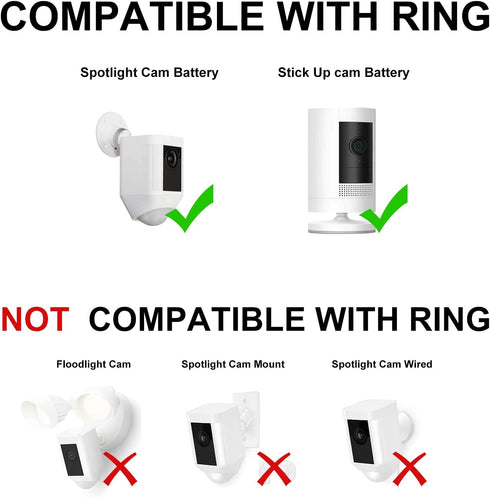 Power Charge Cable Compatible with Stick Up Cam Battery and Spotlight Cam Battery, 10ft Charge Cord with Wall Charger to Power Security Camera Con...
