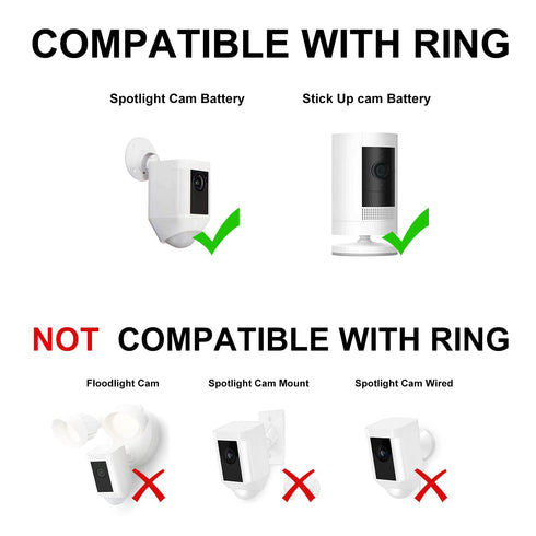 Power Charge Cable Compatible with Stick Up Cam Battery and Spotlight Cam Battery, 10ft Charge Cord to Power Security Camera Continuously, White.....