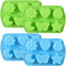 Newk Insects Silicone Candy mold, 4 Packs 6- Cavity Animal Butterfly Moon Star 3D Bakeware Mold, Nonstick Food Grade Mold for Candies, Chocolate, ...