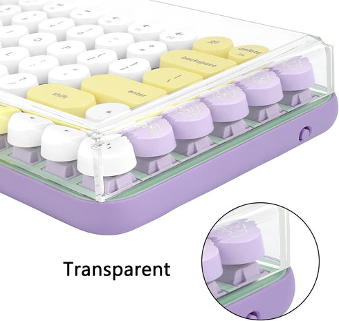 Geekria Keyboard Dust Cover, Keypads Cover for 75% Compact 84 Key Keyboard, Compatible with Logitech MX Mechanical Mini, Logitech POP Keys Mechani...