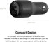 Belkin 37-Watt Dual USB Car Charger - Power Delivery 25W USB-C Port & 12W USB-A Port for PPS Charging Apple iPhone, Samsung Galaxy, AirPods, & Mor...