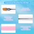 6Pcs Nail Art Brush Set, Gel Polish Acrylic Nails Painting Brush Dotting Pen Liner Brushes Double-Ended Fingernail Design Tools Kit Manicure Drawi...