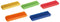 Heathrow Scientific HD29025G 5 Piece Polypropylene 80 Well Microtube Rack Assorted Colors Set...
