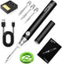 Cordless Soldering Iron Kit, USB Rechargeble Soldering Gun, 3 Temperature Adjustable Rapid Heat 620-840°F, Portable Soldering Iron Pen for Electro...