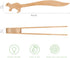 Toaster Tongs - Squirrels Toast Tongs, Wooden Tongs for Toaster, Wooden Toaster Tongs - Multipurpose Mini Tongs for Appetizers, Wood Utensils & Cu...