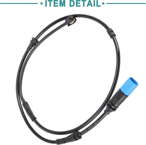 ACROPIX Front Car Brake Pad Wear Sensor Fit for BMW X3 - Pack of 1 Black...