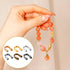 600 Pcs Brass Wire Guardian U-Shape Cable Protector Brass Wire Protector for Earring Bracelet Necklace Pendant DIY Jewelry Making Supplies, 6 Colo...