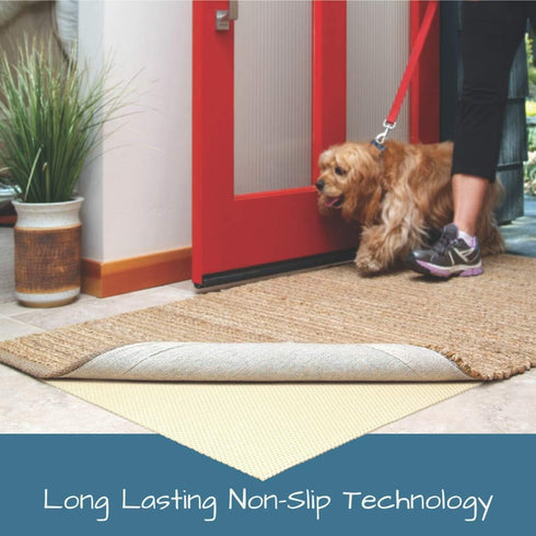 Con-Tact Rug Pad 2x8, Non-Slip Area Rug Pad, Eco-Stay for Hard Floors, Beige...