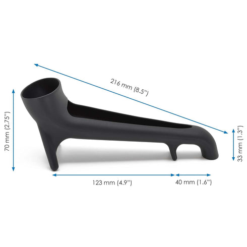 ARO Espresso™ The Original Water Tank Quick-Access Funnel | Offset Funnel for Water Tank Access Under Cabinets | Perfect for Espresso Machines, Co...