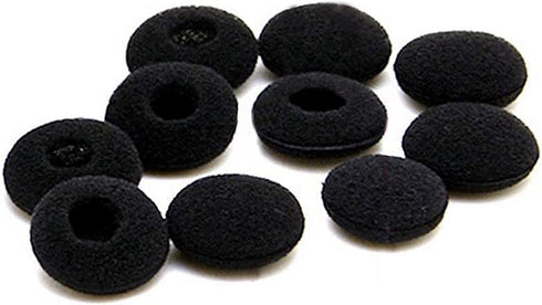 10 Pack Replacement Ear Foam for 18mm Earpiece,Headphone,Two Way Radio Walkie Talkie Earpiece...