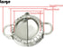 Stainless Steel Dumpling Maker, Pie Gyoza Empanada Press Mold, Ravioli Dumpling Mould Pastry Tools, 1 Set, Small+Big...