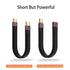 USB C Extension Cable(0.4Ft), Short USB-C Male to Female Flexible Cable Support Thunderbolt 4/3,USB4, PD 100W,8K/4K Video,40Gbps Date Transfer for...