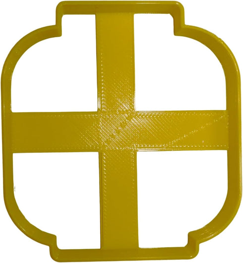 TOY BUILDING BLOCK HEAD OUTLINE COOKIE CUTTER MADE IN USA PR2525...
