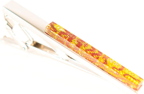 Nishijin Silk Luxury Cuff Links and Tie Bar Clip Type Made in Japan (Wedding/Business)...