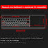 (2 Pack) Universal Clear Anti-Dust Keyboard Skin Protector Cover for 104/107 Keys Standard Desktop Keyboard Reusable Waterproof Keyboard Cover...