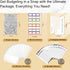 Envelopes money saving Challenge,Saving Planner,12-Month Planner with Stickers/24 Sheets/Budget Binder/Cash Envelopes for Budgeting/Money Organize...