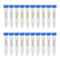 10ml Centrifuge Tube Conical Bottom Blue Screw Cap with Clear Graduation and Writing Area, Pack of 20...
