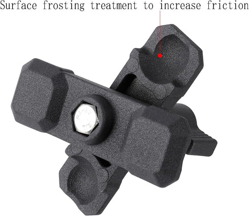 Double Socket Arm (Length 2.4") Connects to 17mm Ball Head Adapter Only, Compatible with 17mm Ball Car Phone Holder and Garmin GPS Mount...