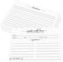 4x6 Recipe Cards for the Parents-To-Be, 100 Pack Double Sided Recipe Cards White Cardstock - Simple, Cute Made with Love Heart Design - For Bridal...