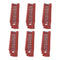 6Pcs Folding Combs Antistatic Soft Silicone Hairdressing Hairbrush Women Hair Styling Salon Brush Hair Care Portable Comb For Travel...