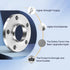 OCPTY 5x120 to 5x120 Wheel Spacers 15mm for 328i 5 Lug Hub Centric Wheel Spacers 72.56mm Compatible With M-Coupe/Roadster with Lug Bolts(12x1.5) f...