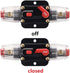 30A Fuse Holders 30A-300A Auto Car Protection Stereo Switch Inline Circuit Breaker Reset Fuse Inverter for Car Audio System Protection 12V-48V DC ...