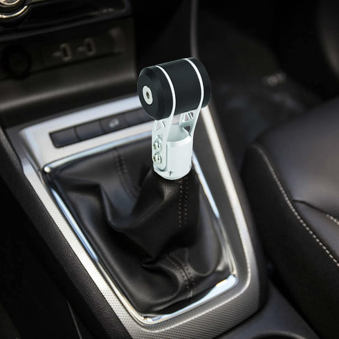 Shift Knob T-Shaped Car Gear Shifter Knob Aluminum Shift Stick Lever Knob for Most Manual Automatic Vehicles (Black)...