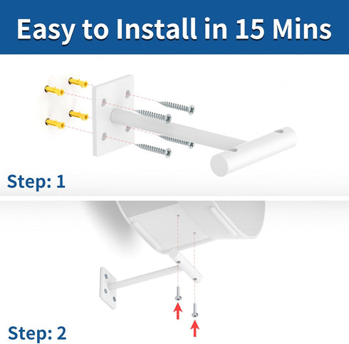 Speaker Mount Bracket for Sonos Era 300 Wall Mount Shelf with Kits Easy to Install - Metal Speaker Mount Mounting Bracket Compatible with Sonos Er...
