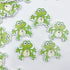 Healifty 50Pcs DIY Wooden Buttons,Sewing Buttons Frog Buttons 2 Holes Buttons Animal Buttons for Sewing DIY Craft Multicolored...