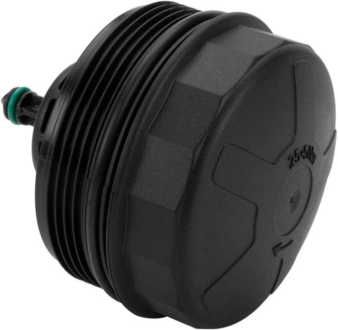 Oil Filter Housing Cover Cap For BMW 323I 525I 128I 325XI 328XI 330XI 335XI 525XI 528XI 530XI 535XI 740LI X3 X5 X6 OEM# 11427525334...