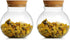 Spherical Glass Jar With Cork Lid Airtight - 17oz Candy Jar Kitchen Glass Jar - for Preserving and Storing Coffee, Spice, Beans, Sugar, Apothecary...