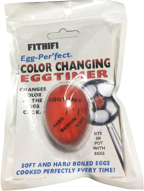 Colour Changing Egg Perfect Egg Timer Boiled Egg Timer -RED...