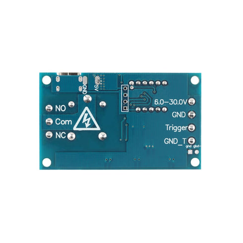 HW-521B 1-Channel Timer Relay Module Delay DC 6-30V Power Off Disconnect Trigger Delay Cycle Timer with LED Display Circuit On Type-C USB-C Interf...