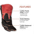 Lincoln Electric Traditional MIG/Stick Welding Gloves | 14" Lined Leather | Kevlar Stitching | K2979-ALL, Black, Red...